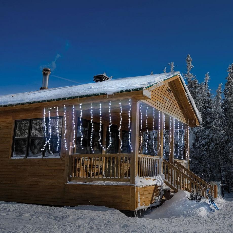 B2X Guirlande lumineuse 220 LED : Fantastique décoration de Noël pour l'intérieur et l'extérieur  