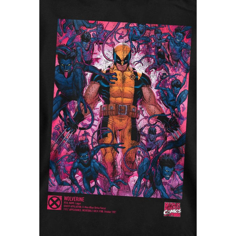 MARVEL X-Men Wolverine Felpa con Stampa Grafica  