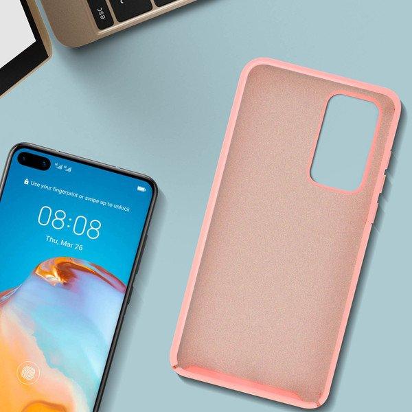 Avizar  Cover Huawei P40 Soft Touch rosa 