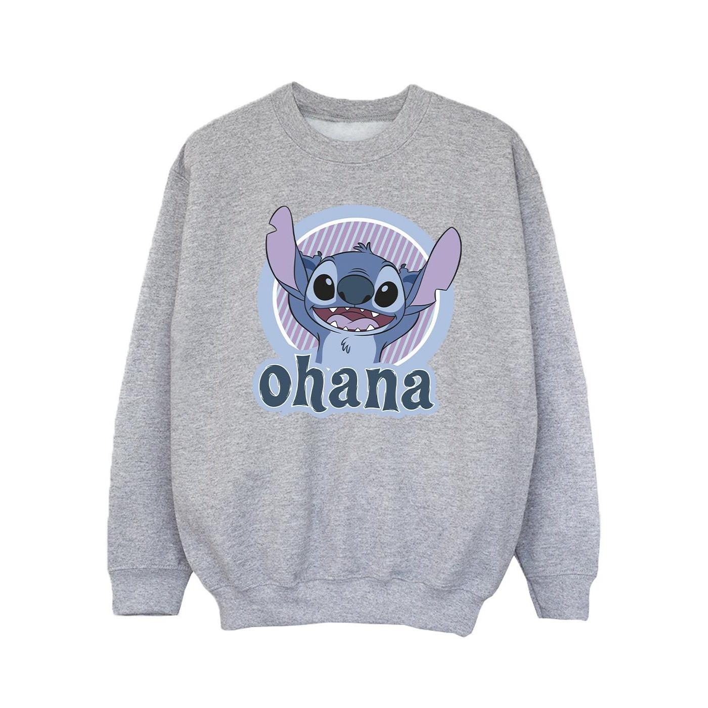 Disney  Lilo And Stitch Ohana Circle Sweatshirt 