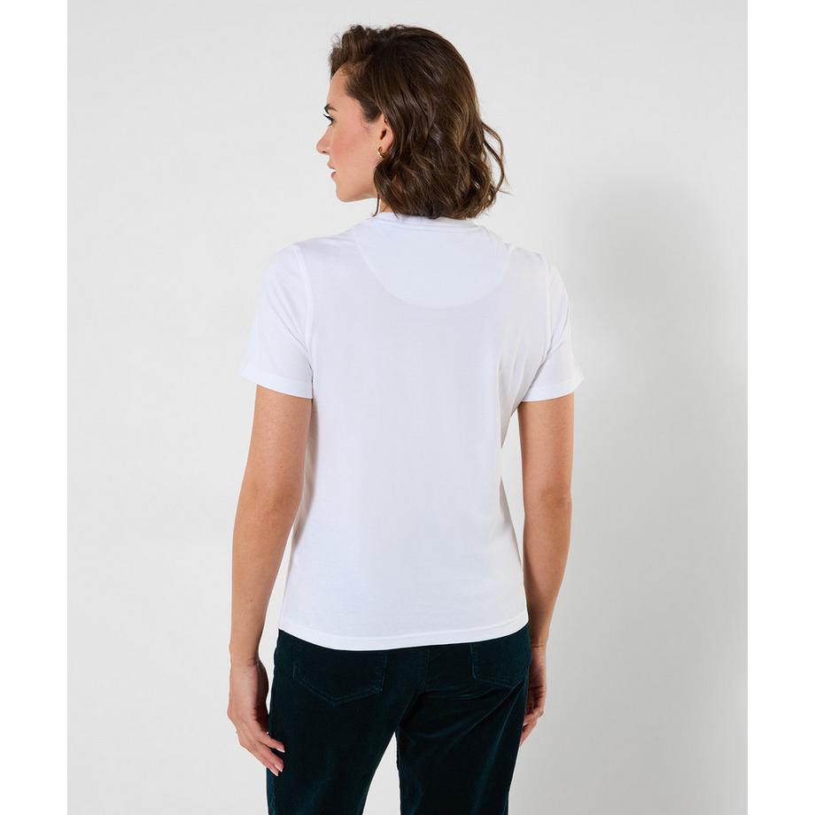 Joe Browns Kurzarm T-Shirt mit gesticktem Teddybär  