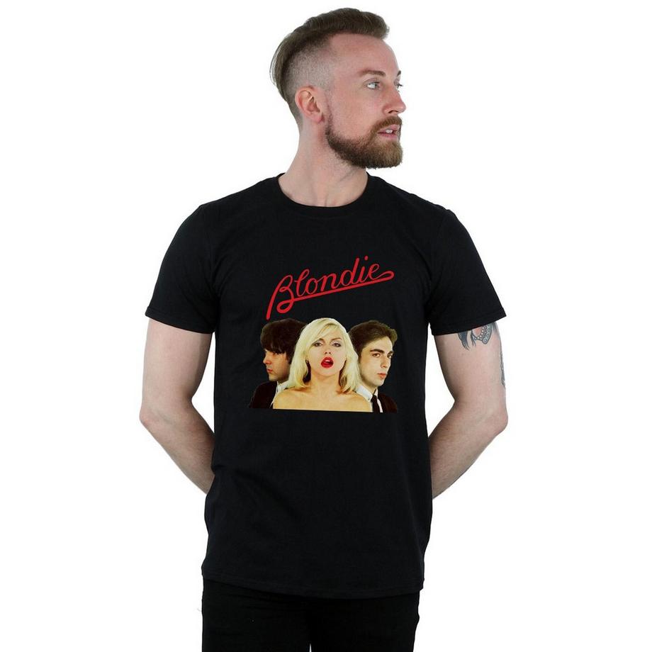 Blondie T-Shirt Photo de Groupe  