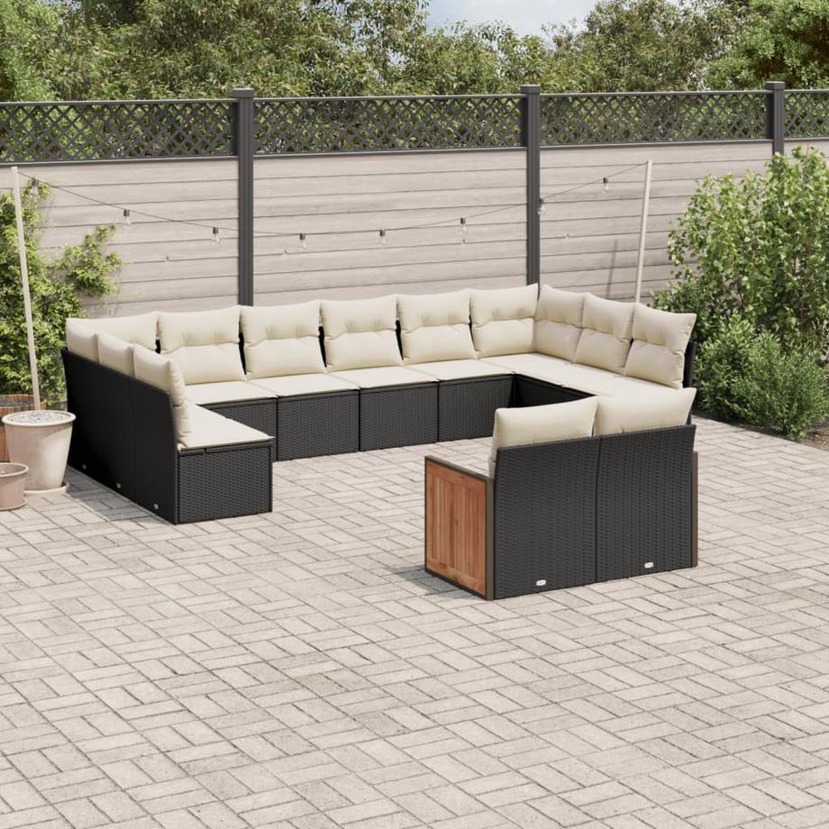 VidaXL Garten sofagarnitur poly-rattan  