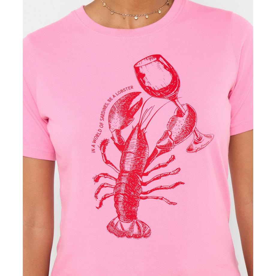 Joe Browns T-Shirt mit Hummermotiv  