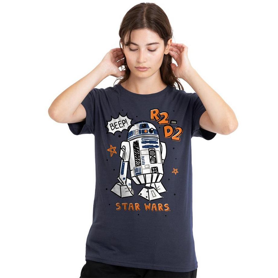 STAR WARS T-Shirt à Imprimé Graphique R2-D2  