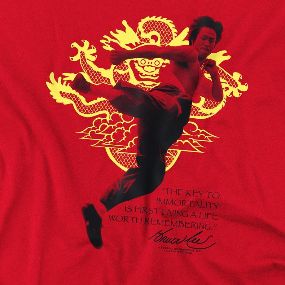 Bruce Lee  T-ShirtImmortal Dragon 