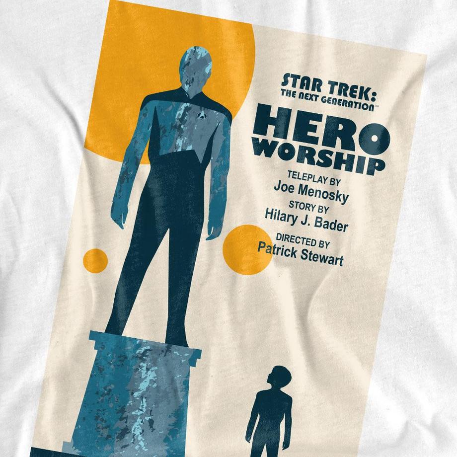 Star Trek Star Trek The Next Generation Hero Worship T-Shirt  