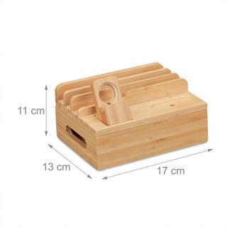 Northix Stazione di ricarica in bambù  