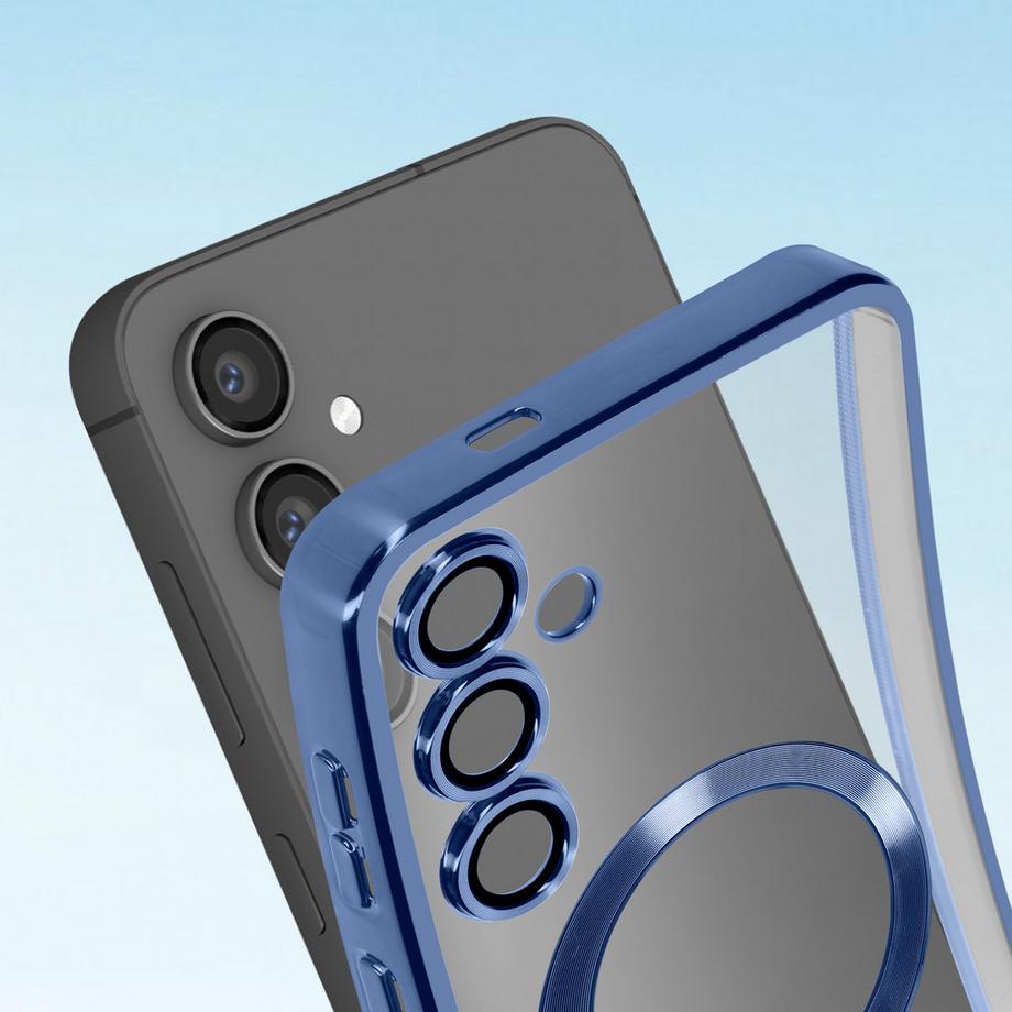 Avizar  Cover MagSafe Samsung S23 FE blu 