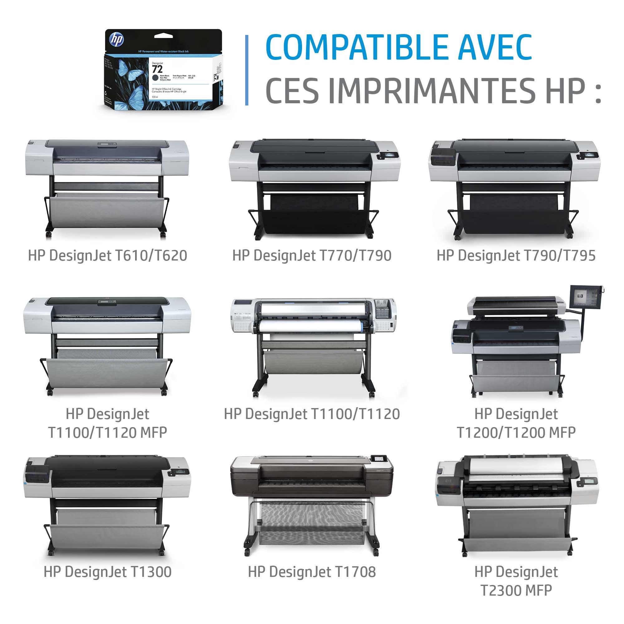 HEWLETT PACKARD  HP Tintenpatrone 72 yellow C9373A DesignJet T1100 130ml 