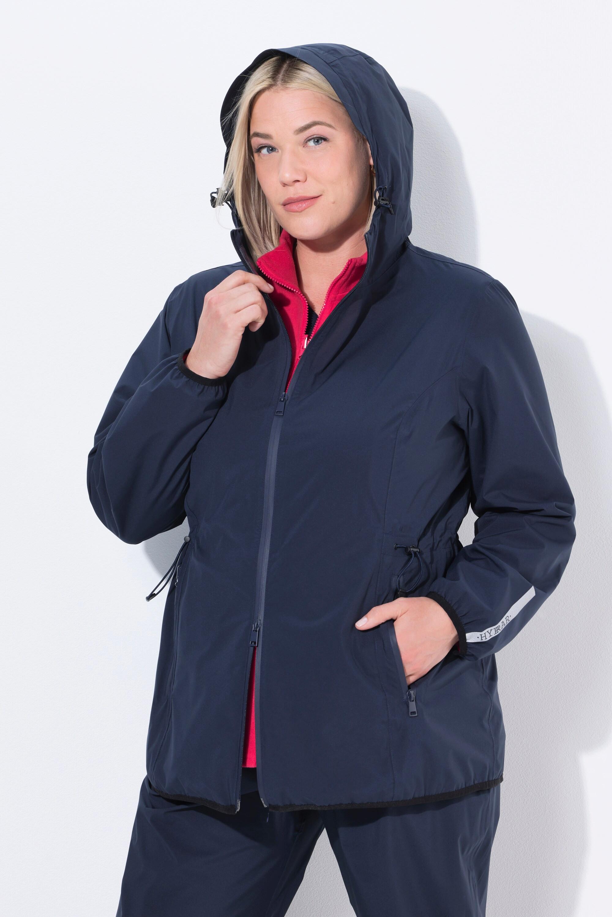 Ulla Popken Veste de Pluie Légère Imperméable  