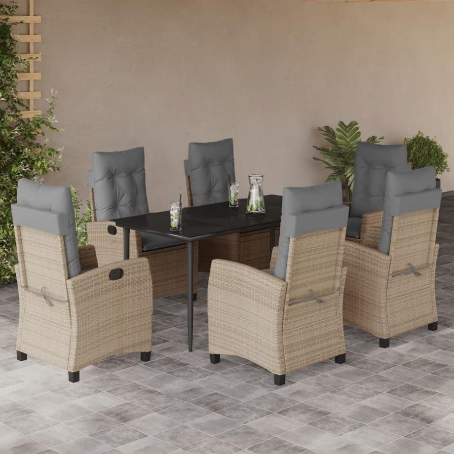 VidaXL Garten essgruppe poly-rattan  
