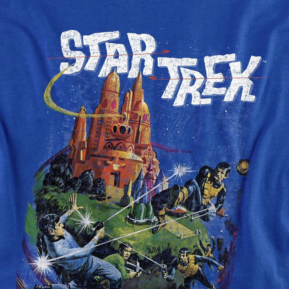 Star Trek Star Trek Battle T-Shirt Maniche Lunghe  