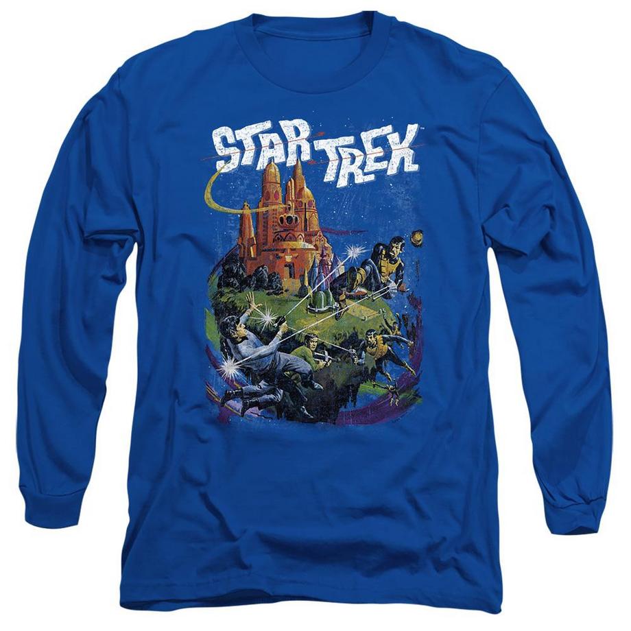 Star Trek Star Trek Battle T-Shirt Maniche Lunghe  