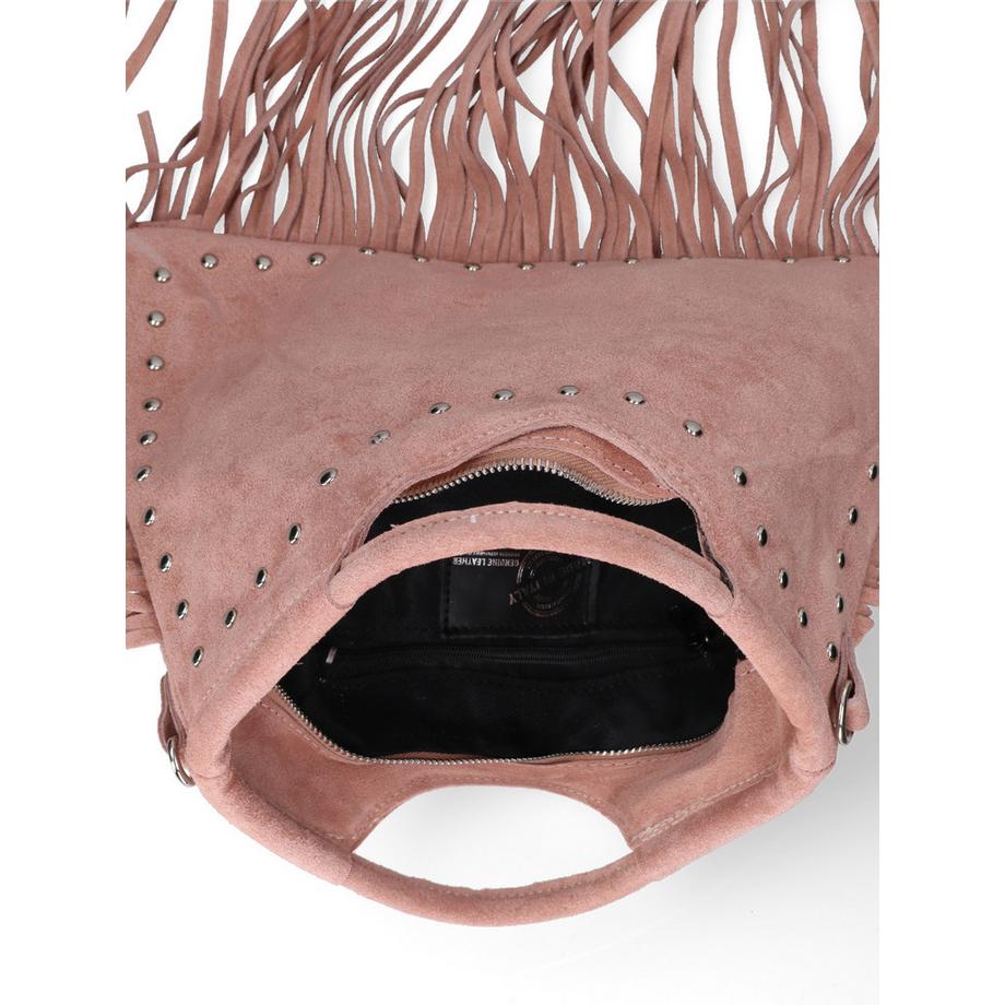 Gave Lux Silvana Nova Handtasche mit Fransen und Nieten  