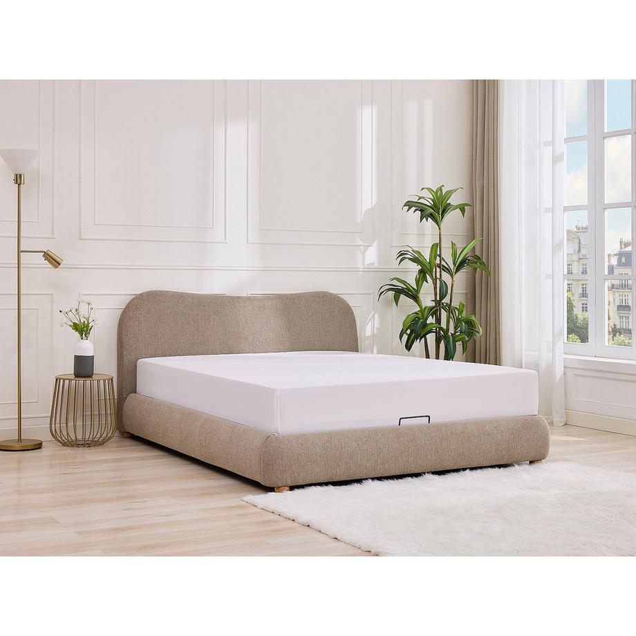 Vente-unique Bett mit Bettkasten VANARI  