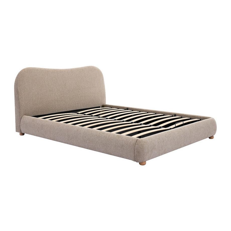 Vente-unique Bett mit Bettkasten VANARI  