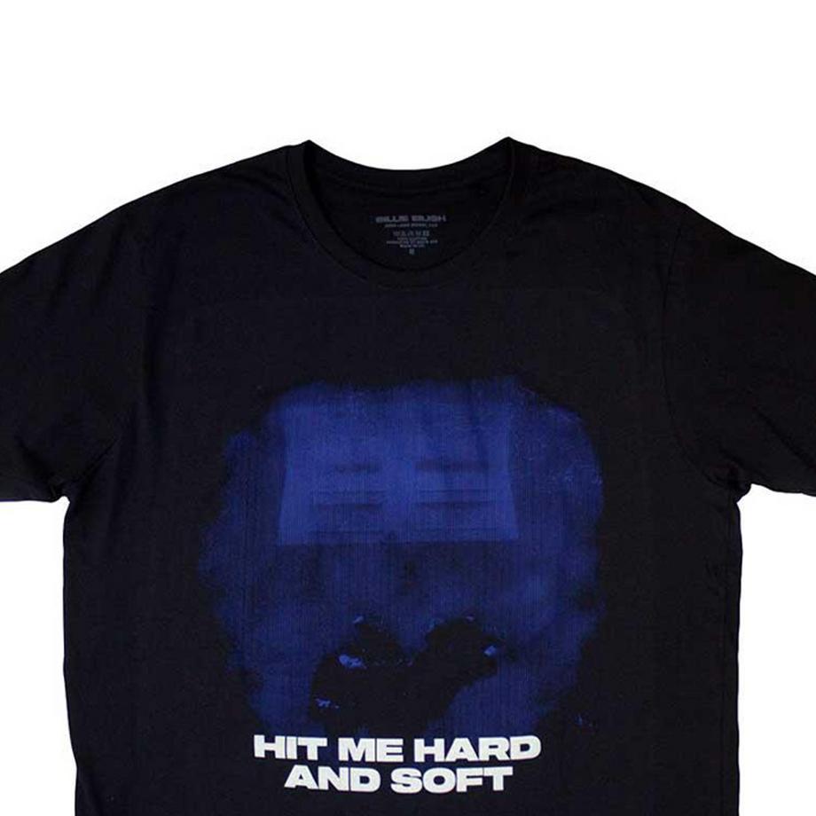 Billie Eilish Hit Me Hard And Soft Blue Lines T-Shirt  