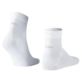 JOOP! Unisex Premium Essential Bio-Baumwolle Quarter Socken 6er Pack  
