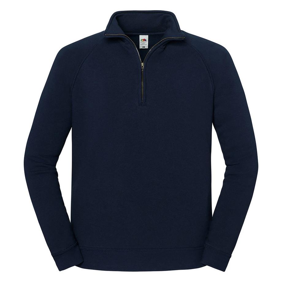 Sweat Uni À Col Montant Zippé Iconic Premium