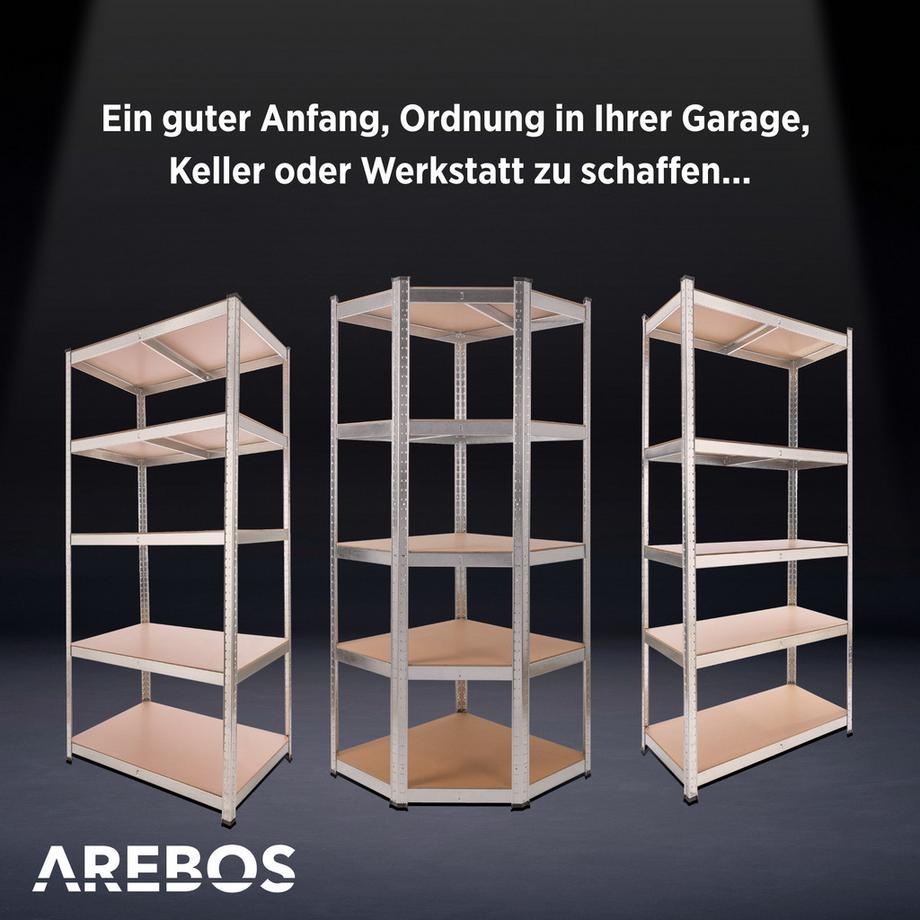 Arebos Étagères pour charges lourdes  