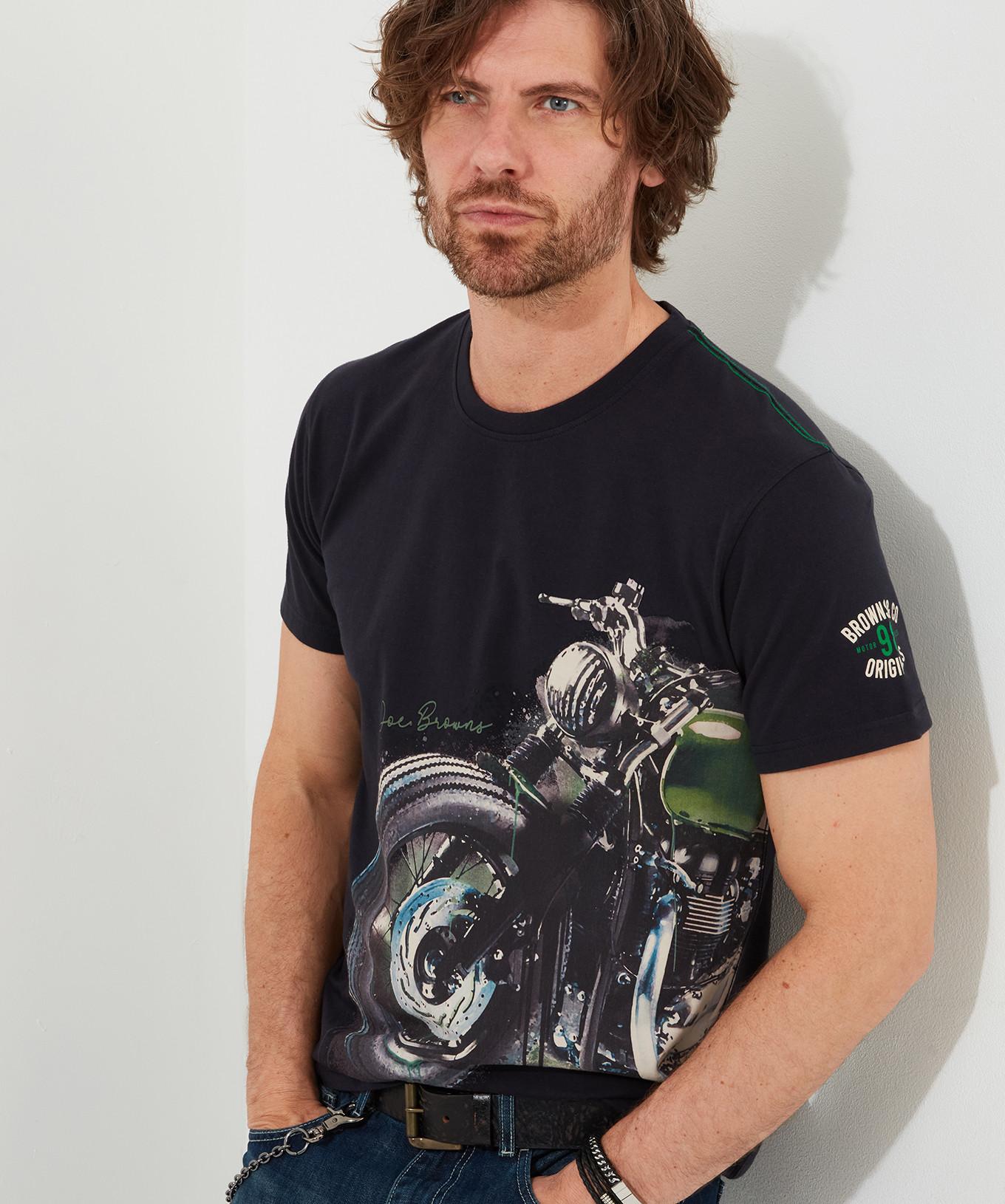 Joe Browns  Vintage Motorrad Grafik-T-Shirt 