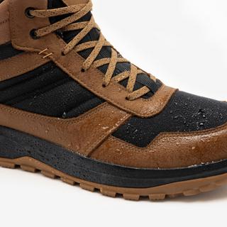 QUECHUA  Wanderschuhe  halbhoch warm Leder 