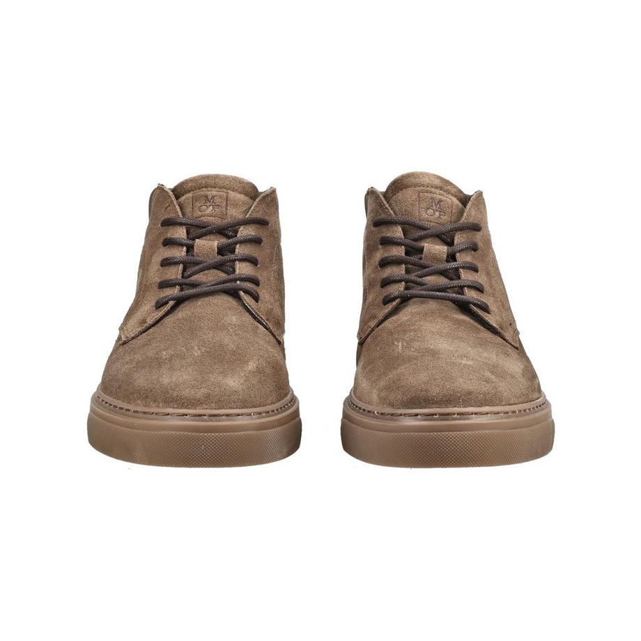 Marc O'Polo Bottines en cuir velours à lacets  