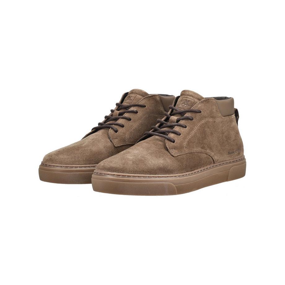 Marc O'Polo Bottines en cuir velours à lacets  
