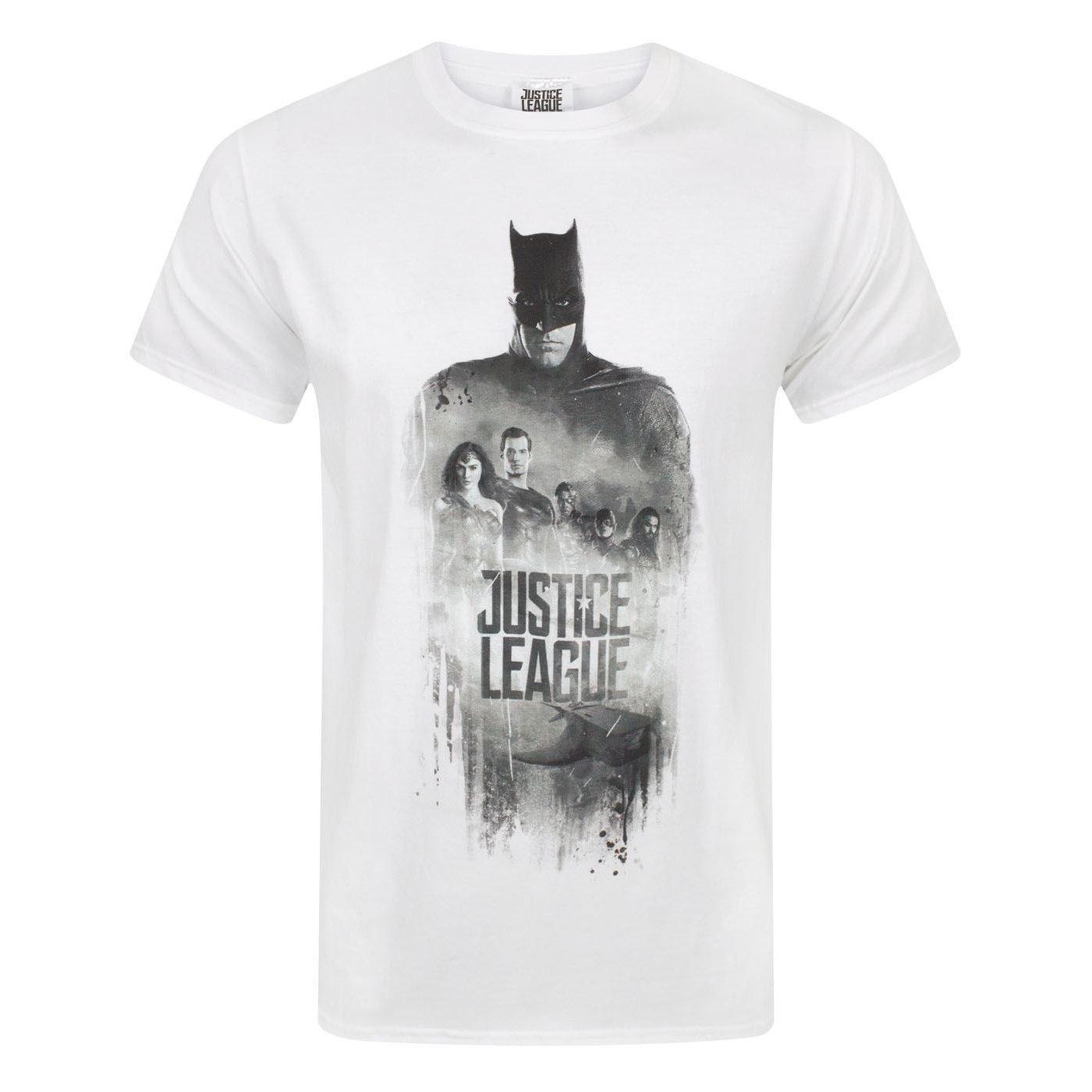 Justice League  Characker Line Up TShirt 