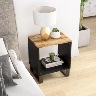 VidaXL Table basse bois  