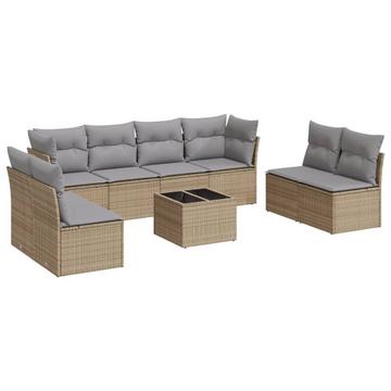 Garten sofagarnitur poly-rattan