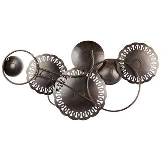 Beliani Wandobjekt aus Eisen Industriell PLUTONIUM  