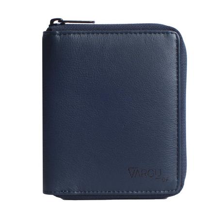 VARGU WENS 1-A Mono Portefeuille en Cuir Véritable  