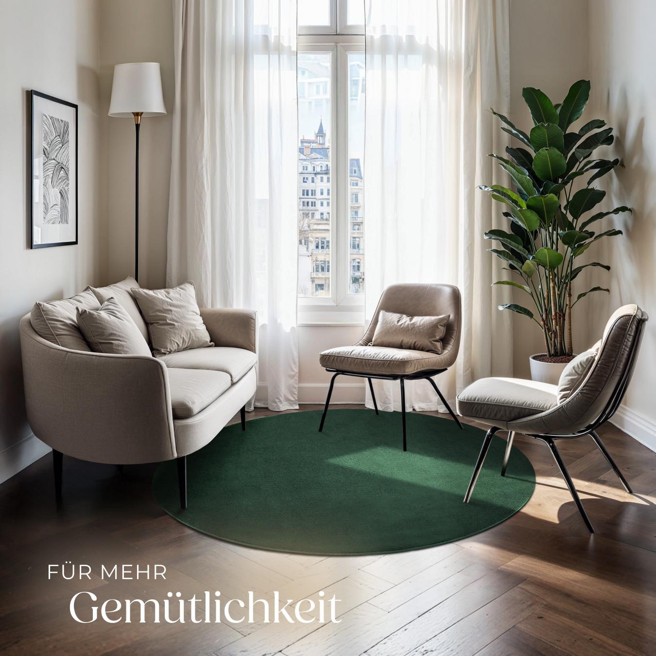 Tectake Tappeto a pelo corto Soft Zone  Diverse misure e colori  