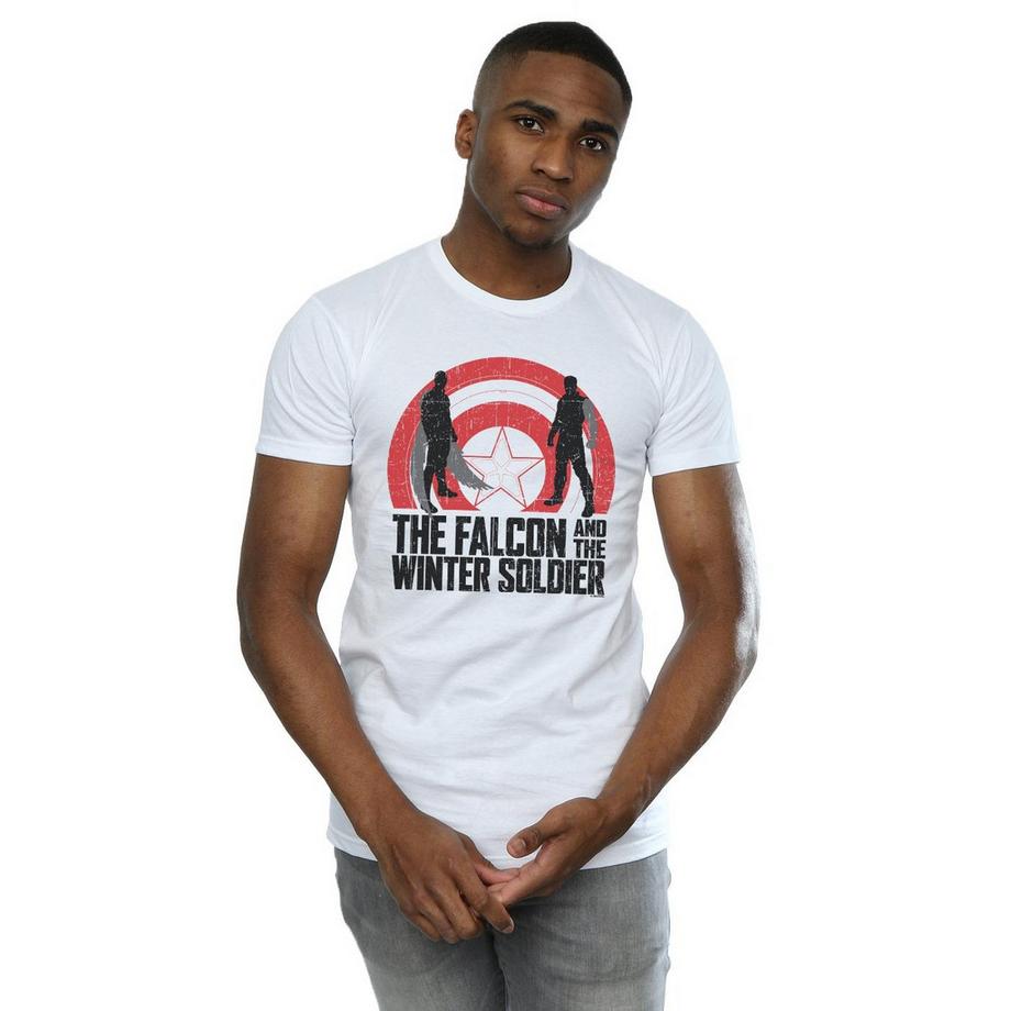 MARVEL The Falcon and The Winter Soldier T-Shirt Stampa Grafica  