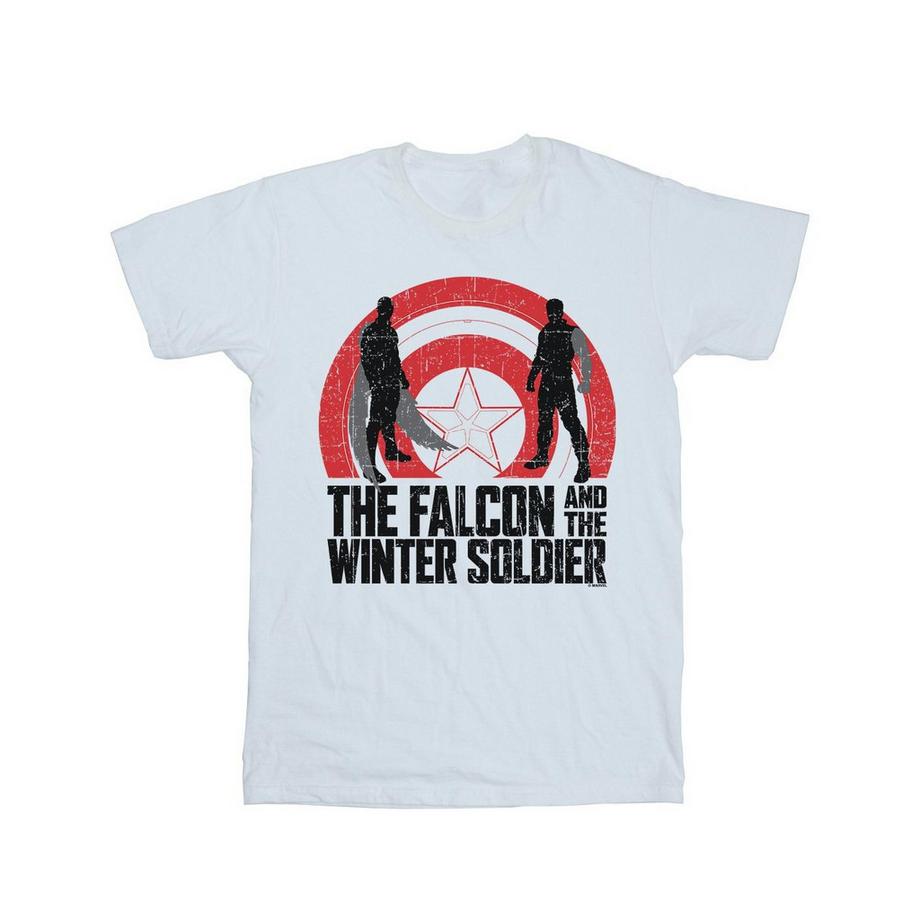 MARVEL The Falcon and The Winter Soldier T-Shirt Stampa Grafica  
