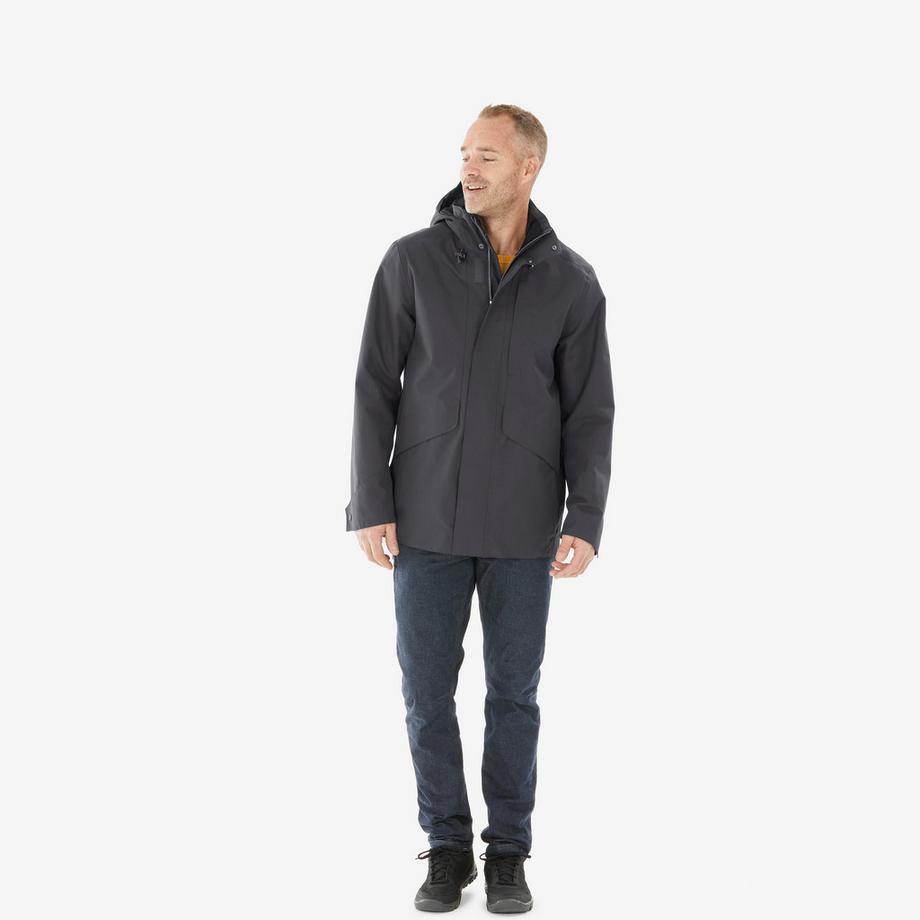 QUECHUA  Giacca Impermeabile Trekking Natura Uomo 