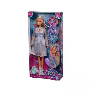 Simba  Steffi Love Glitzerkleid mit magischen Steinen 