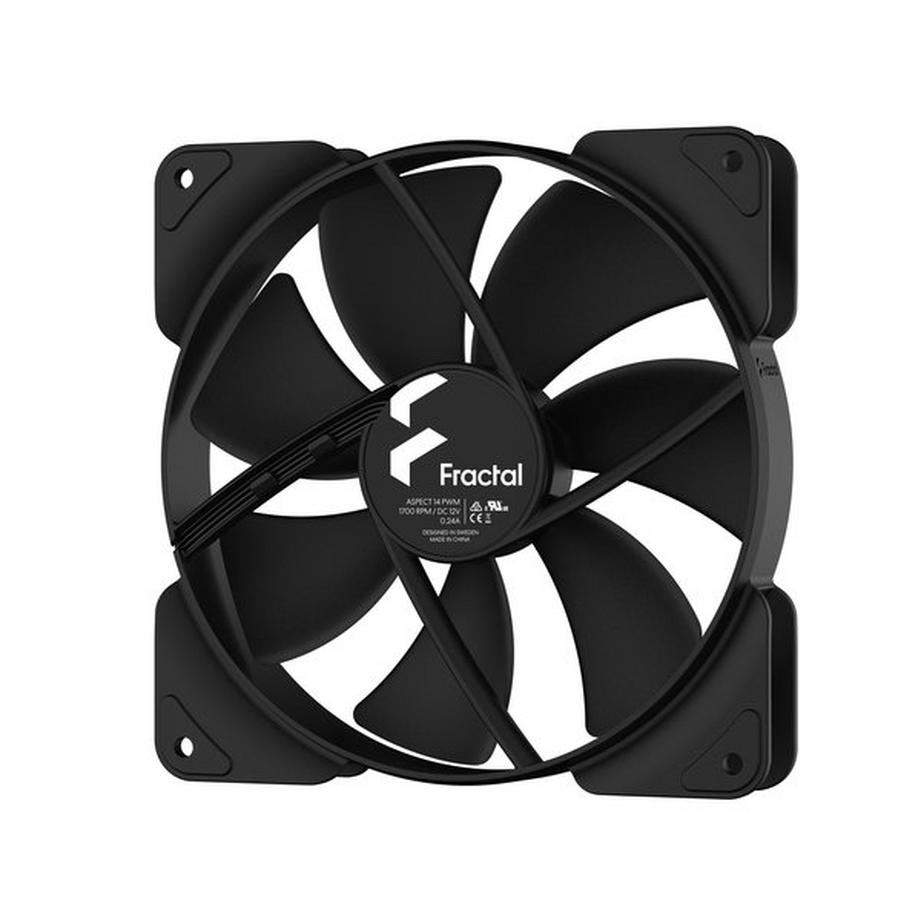 Fractal Design  Aspect 14 PWM Case per computer Ventilatore 14 cm Nero 1 pz 