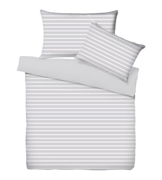 Living Home Melange Jersey Double Face Set de linge de lit  