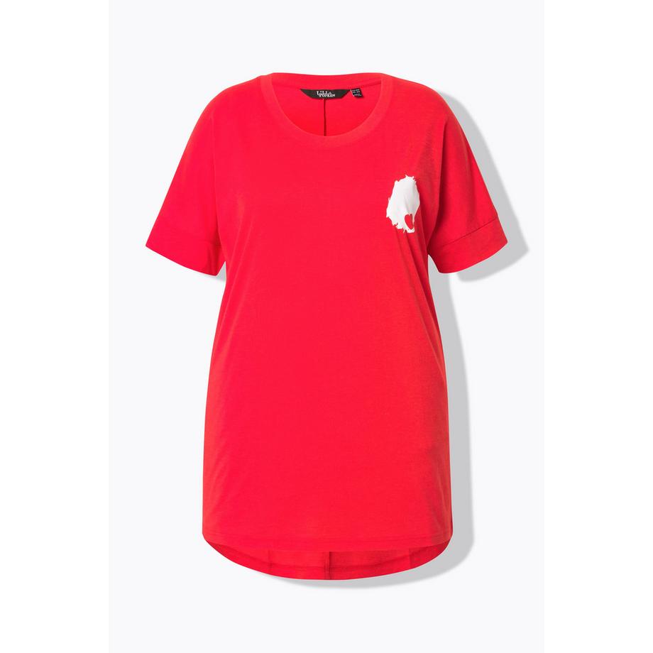 Ulla Popken T-shirt Oversize avec Imprimé Très Chic au Dos  