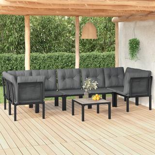 VidaXL Garten lounge set stahl  