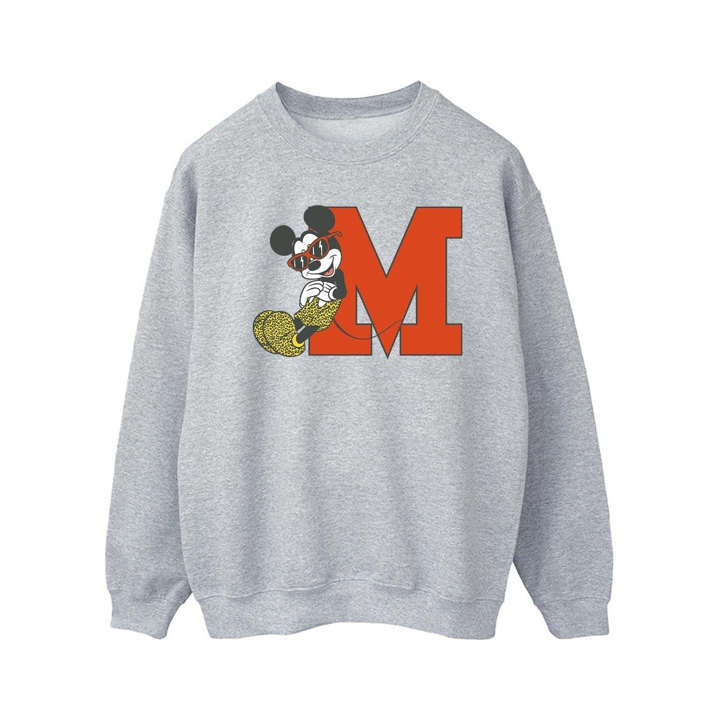 Disney  Mickey Mouse Leopard Trousers Sweatshirt 