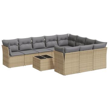 Garten sofagarnitur poly-rattan