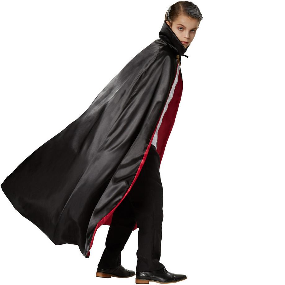Tectake  Costume da bambini - Pregiato mantello da vampiro 