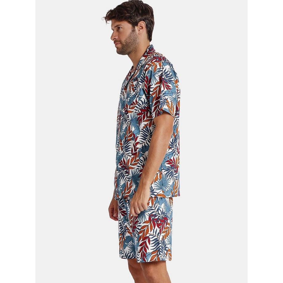 Admas Dynamic Lois Pyjama Shorts Hemd  