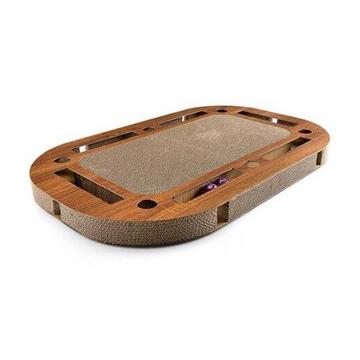 CanadianCat Aire de jeu pour chats PlayPlate noix