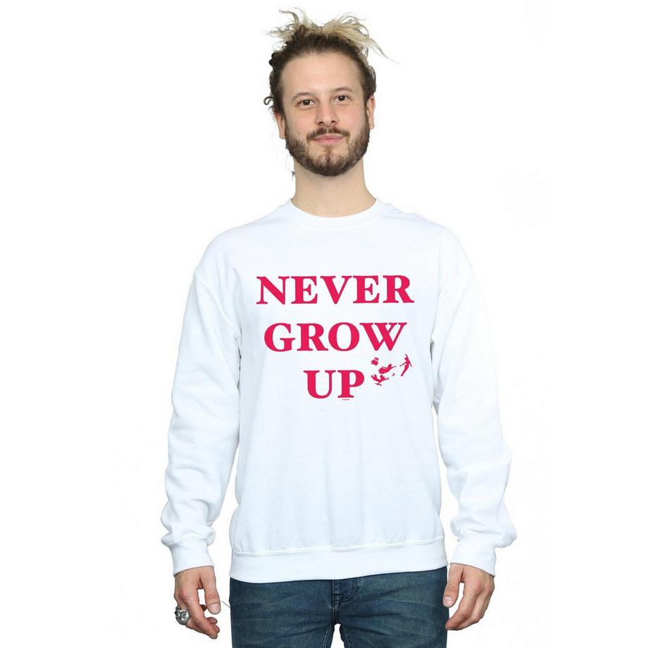 Disney Never Grow Up Sweatshirt  
