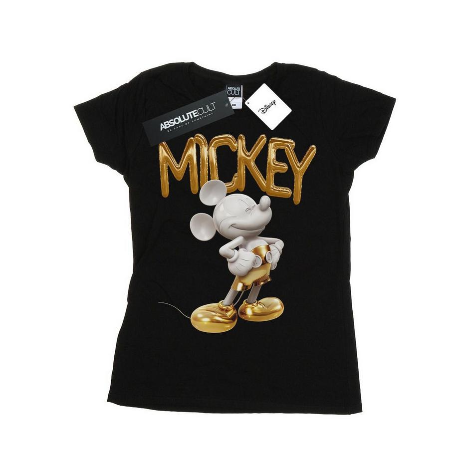Disney Mickey Mouse Gold Ballon T-Shirt  
